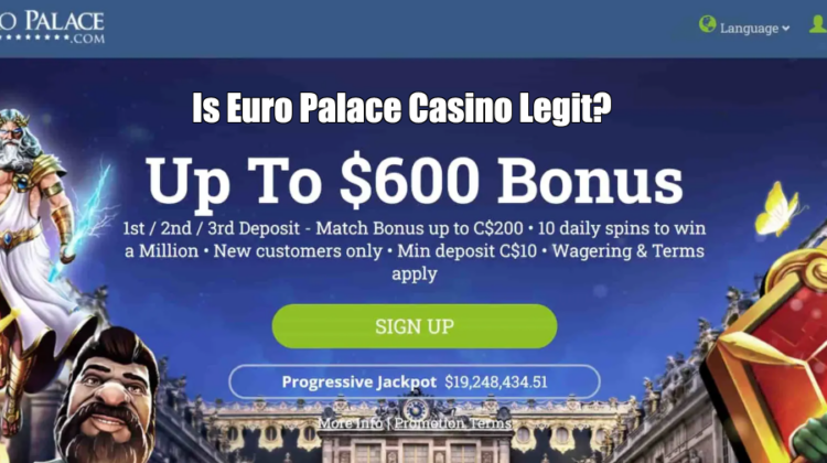 Euro Palace Casino Legit & Safe? + Sister Casinos
